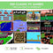 PTEROMYS Retro Handheld Game Console with 500 Classical FC Games-2.8 Inches Screen Portable Video Game Consoles (Game-Green)