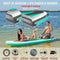 SereneLife Inflatable Stand Up Paddle Board (6 Inches Thick) with Premium SUP Accessories & Carry Bag | Wide Stance, Bottom Fin for Paddling, Surf Control, Non-Slip Deck | Youth & Adult Standing Boat