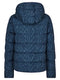 Ziener Women's Tusja Ski Winter Jacket, Warm, Breathable, Waterproof, Leaves navy print, 30