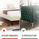 Furniture Cups X-PROTECTOR – Caster Cups 4 PCS – Premium Furniture Coasters – Ideal Bed Stoppers – Non Skid Furniture Pads with a Perfect Design – 50 mm Rubber Furniture Pads - Protect Any Flooring!