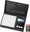 AMIR Digital Scientific Scale, 500g 0.01g/ 0.001oz Pocket Scale, Electronic Smart Scale with 7 Units, LCD Backlit Display, Tare Function, Auto Off, Stainless Steel & Slim Design (Battery Included)