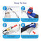 Prime Solutions 800,000 BTU Liquefied Gas Propane Fire Weed Torch Flame Thrower LPG Electronic Weed Burner Torch Weed Killer, Roofing Torch, 3 Meter Hose Pipe
