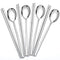 AOOSY 4 Set Chopsticks Spoons,Non-Slip Reusable Stainless Steel Chopsticks Korean Soup Spoon Set Healthy Silverware Tableware,Dishwasher Safe