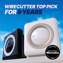 COWAY AIRMEGA MIGHTY AP-1512HH Air Purifier (White) - Removes up to 99.999 percent of harmful particles and pollutants for 109㎡ space*, USA Best air purifier by New York Times