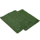 PaWz Indoor Dog Pet Grass Potty Training Portable Toilet Pad Tray Turf Mat Large