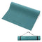 Primasole Yoga Mat with Carry Strap for Yoga Pilates Fitness and Floor Workout at Home and Gym 1/4 thick (Jango Green Color) PSS91NH004A