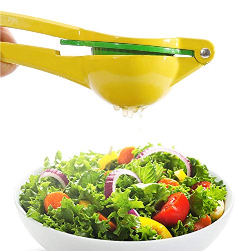 Chefs Choice Lemon Lime Juice Squeezer Manual Citrus Press – When Life Gives You Lemons Get Zesty - Stainless Steel Premium Manual Fruit Mexican Elbow – Easy to Use, Bonus Recipe Guide by Mobi Lock