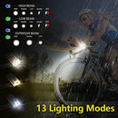 Bike Light Bicycle Lights Front - USB Type C Rechargeable, Recharge Your Phone, Bicycle Headlight Lights Front Lights Led Lights Super Bright (Bike Headlight)