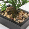 U/S Bonsai Tree, Fake Plants Ceramic Potted Tree Artificial Japanese Cedar Bonsai Tree Decoration for Home Desk Office Bathroom Kitchen Farmhouse Indoor/Outdoor (Bonsai Tree