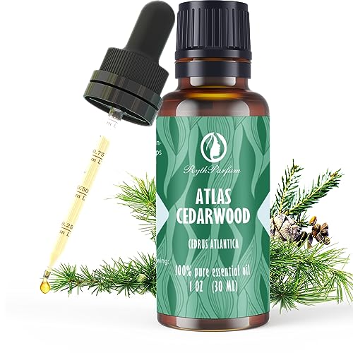 RythParfum Cedarwood Essential Oil (Pack of 1 oz)