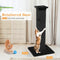 Advwin 84cm Tall Cat Scratching Post, Kitty Cat Scratch with Hanging Ball, Durable Cat Scratcher Poles with Sisal Rope