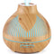 SISETOP Oil Diffuser, 400ML Essential Oil Diffuser, 6 in 1 Diffuser & Humidifier with 3 Mist Modes & 5 Timers, Intermittent Mode Up to 24H+, 14 Colors Mood Light, 5 Layer Safety Protection, BPA Free for Baby, Kids, Bedroom, Yoga, Gift Set