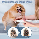 oneisall Dog Paw Trimmers with Double Blades, Cordless Dog Clippers for Grooming , Low Noise Dog Clippers for Trimming Hair Around Paws, Eyes, Ears, Face, Rump