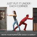 Furniture Sliders for Hardwood Floors X-Protector 12 PCS – 50 mm Furniture Floor Protectors – Premium Furniture Casters – Table Feet Pads – Carpeted Pads – Moving Furniture Pads Sliders!