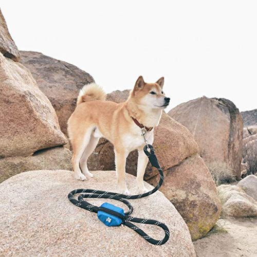 ZippyPaws - Adventure Leash Bag, Dog Poop Bag Holder Leash Attachment - Graphite, ZP525