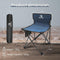 Camping Hiking Chair, Outdoor Fishing BBQ Garden Seat, Portable Lightweight Picnic Beach (Blue)