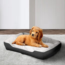 M/L/XL/XXL Calming Bed Fashion & Lovely Dog Cat Sleeping Comfy Cave Washable Mat (M: 72(L)x56(W)x15(H))