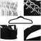 iDopick Non-Slip Velvet Hangers, 20 Pack Suit Clothes Hook Swivel 360-Ultra Hangers Space Saving for Coats, Shirt Dress, Tie, Pants & Closet Organizer (Black)