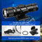 ORCATORCH D560 Mini Scuba Dive Light Headlamp Rotary Switch Underwater Torch with 360 Degrees Rotatable Mask Clip, Backup Batteries, Lanyard, O-Rings (Not Included Snorkel Mask) (Black)