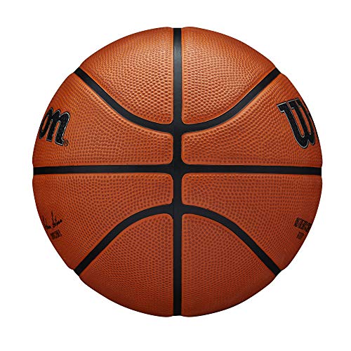 WILSON NBA Authentic Series Outdoor Basketball, Size 5 Brown WTB7300ID05
