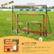 Football Goal 8'x6'-KAIHAOWIN Steel Goal All Weather Football Net for Kids/Adult-Quick Assembly Durable Heavy Duty Football Goal for Garden Indoor Outdoor