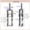 【AU Stock】 26/27.5/29 Travel 120mm MTB Air Suspension Fork, Rebound Adjust 1 1/8 Straight Tube QR 9mm Manual Lockout XC AM Ultralight Mountain Bike Front Forks