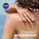 NIVEA SUN Protect and Moisture Sunscreen SPF50+ (1L Value Size), Moisturising Sunscreen Lotion with Vitamin E and Panthenol, 4 Hour Water Resistant with UVA and UVB Protection, Made in Australia