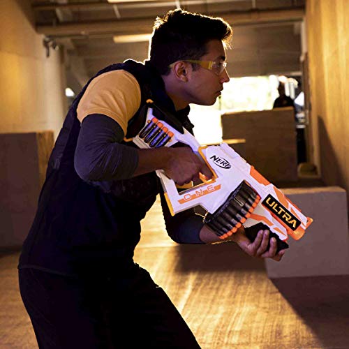 Hasbro NERF - Ultra One Motorized Blaster - 25 Nerf Ultra Darts - The Ultimate in Nerf Dart Blasting - Compatible Only with Nerf Ultra One Darts - Ultra 1 - Games and Toys for Kids - Boys and Girls Ages 8+