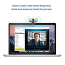 (1080P) - Webcam 1080P, PAPALOOK PA452 Full HD PC Skype Camera Web Cam with Microphone, Video Callling and Recording Webcam for Computer Laptop Desktop, USB Plug and Play Web Camera for YouTube Video Broadcasting, Compatible with Windows 7 / 8 / 10