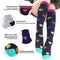 4-Pairs Compression Socks, Women&Men Sports Knee High Socks for Running, Hiking, Tennis, Cricket, Nursing, 20-30mmhg (Fit US size 7-12)