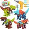 Take Apart Dinosaur Toys with Electric Drill for Kids, 4 Pack Dinosaur Building Toy Set with Tools DIY Construction Play Kit STEM Educational & Science Kits & Toys Boys Girls Age 3 4 5 6 7