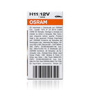 New Series Osram H11 OEM Halogen Headlight bulbs - 12V 55W 64211L+ (Long Life) Made in Germany | Pack of 2