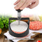 Burger Press Patty Maker, Spring Loaded Burger Press, Stainless Steel Hamburger Patty Maker Press Burger Meat, Hamburger Making Tools