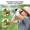 K&F Concept 8x21 Compact Binoculars Kids Adults, BAK4 Prism + FMC Broadband Green Film for Birdwatching、Outdoor Adventure、Show and Concert.