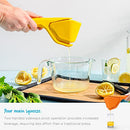 Dreamfarm Lemon Fluicer | Easy Squeeze Manual Lemon Juicer | Citrus Juicer That Folds Flat For Space-Saving Storage | Lemon Squeezer with Sideways Pivot to Increase Leverage + Reduce Effort Needed