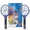 ZAP IT! Bug Zapper Rechargeable Bug Zapper Racket, 4,000 Volt, USB Charging Cable, 2 Pack