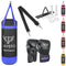 Jayefo Punching Bag and R6 [Boxing] [Glove]s [Set] for Children and Kids with [Boxing] Bag with Hanging Straps and [Boxing] [Glove]s for [Boxing], MMA, Karate, Judo, Muay Thai, Kickboxing – Blue