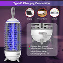 Bug Zapper with Light Sensor,Electric Mosquito Zapper Killer Indoor,1400V High Powered UV Light Fly Trap 360 Degree Mosquito Control Insect Zapper with Cleaning Brush.