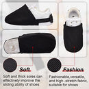 Zhanmai Bowling Shoe Slider 2 Pack Bowling Shoe Cover with Elastic Band Adjustable Bowling Accessories for Men Women Bowler Playing Ball Dancing, L (Black), Black, Large