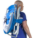 GCI Outdoor Waterside Sunshade Backpack Beach Chair with Canopy Shade