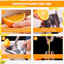 Handheld Citrus Juice Extractor Juicer - LEGLO Orange Juice Squeezer Cold Press Juicer Handheld Lemon Lime Squeezer - Lemon Squeezer Manual Orange Juicer Press Hand Juicer citrus Squeezer Hand Press