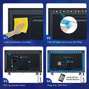 LED TV Backlights, 3m/9.8ft USB LED Strip Lights with Remote SMD 5050 LED Lights 5V LED Strip Bias Lighting for 46 inch~65 inch HDTV Television PC Monitor Home Theater [Energy Class A]