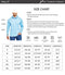 WILLIT Men's Sun Protection Hoodie UPF 50+ Fishing Hiking Shirt Long Sleeve SPF UV Shirt with Face Mask Lightweight, Brilliant Blue, Large