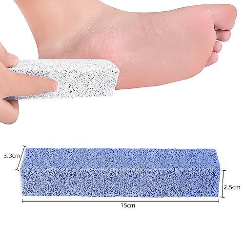 Pumice Stones, Pedicure Stone and Scrubber, Effortlessly Remove Foot Calluses and Dead Skin, Leaves your Feet as Smooth as ever. (Pack of 3)