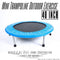 HCE Trampoline for Kids Indoor Play - 40-Inch, Jumping Bouncing Trampoline for Indoor and Outdoor - 40" Mini Trampoline for Kids - Safe and Durable Toddler Trampoline - Adult Fitness Indoor Trampoline