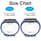 Pack 3 Silicone Bands for Fitbit Charge 3 / Charge 3 SE Replacement Wristbands for Women Men Small Large(Without Tracker) (Large: for 7.1"-8.7" Wrists, Black+Navy Blue+Slate Grey)