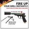 GrillBlazer Su-VGun Basic Grill & Culinary Torch - Charcoal Starter - Professional Cooking, Grilling and BBQ Tool - Handheld Blowtorch For Chefs, Men and Women Who Want the Best Tool for the Job