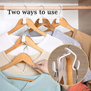 50Pcs Hangers Space Saving,Clothes Hanger Connector Hooks,Hanger Organizer,Clothes Hanger Connector Hooks for Clothes Hanger,Plastic Hangers,Kids Hangers,Coat Hanger Clips