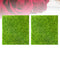 TOYANDONA 2pcs Artificial Grass Turf Fake Moss Rug Mats 30cmx30cm Mini Lawn Carpet for Dollhouse Fairy Garden Ornament
