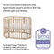 Stokke Sleepi Fitted Sheet by Pehr, Elephant - Soft Sheets for Stokke Sleepi Mini & Crib/Bed - Available in Playful Patterns - 100% Cotton